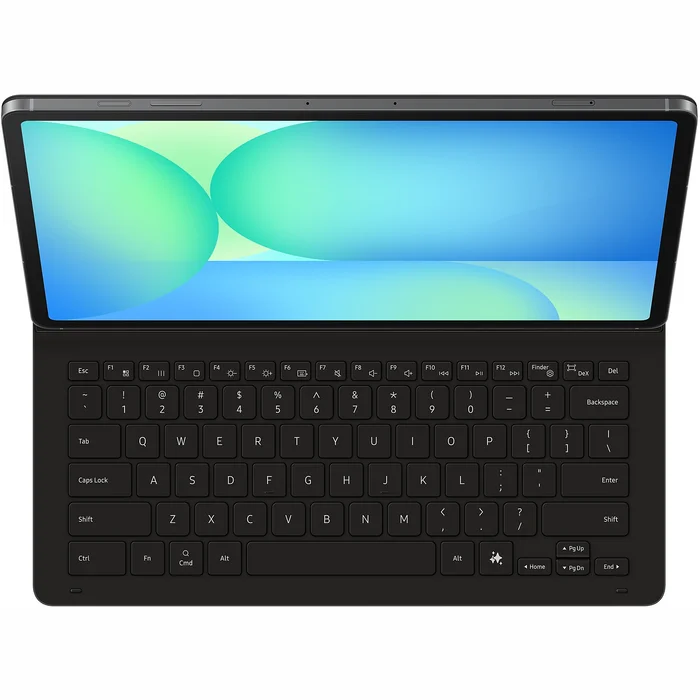Somas un apvalki planšetdatoriem Samsung Galaxy Tab S10 FE+ Book Cover Keyboard Slim - AI Key Black